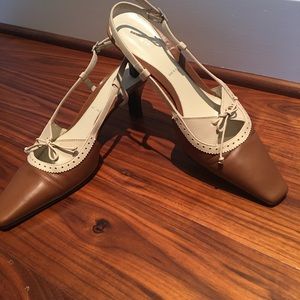 Amalfi spectator sling backs
